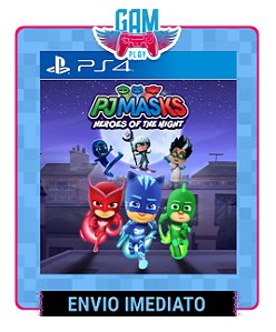 Pj Masks: Heróis Da Noite - Playstation 4  - Edição Padrão - Midia Digital