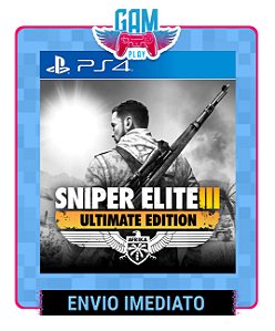 Sniper Elite 3 Ultimate Edition -  Playstation 4 - Edição Padrão - Midia Digital