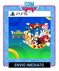 Sonic Origins -  Playstation 5  - Edição Padrão - Midia Digital
