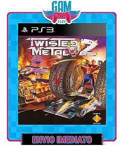 twisted metal black para ps3 em mídia digital