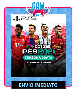 eFootball PES 2021 - Playstation 5 - Edição Padrão - Midia Digital