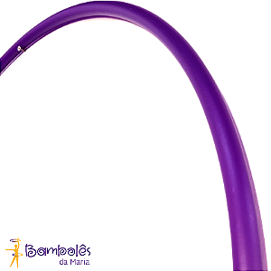 Bambolê Polipro 5/8 Profissional Colapsável Roxo Tulipa