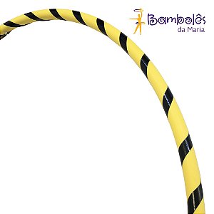 Bambolê Profissional Polietileno de Alta Densidade (PEAD) AMARELO para Iniciantes: Adulto e Infantil