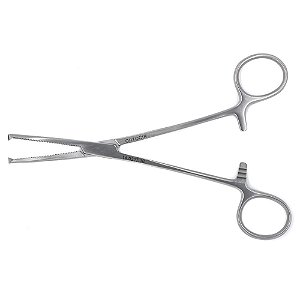 Pinça Kocher, Hemostática, Curva