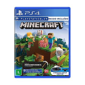 Jogo Minecraft Starter Collection - PS4 (NOVO)