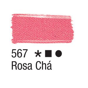 Tinta para tecido 37ml Acrilex 567 Rosa Cha