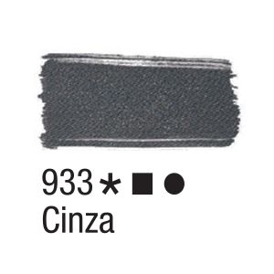 Tinta para tecido 37ml Acrilex 933 Cinza