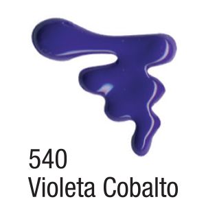Tinta Dimensional 3D Acrilex Brilliant 540 Violeta Cobalto