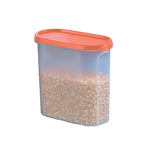 Tupperware Modular Oval 1,7 L Incolor Laranja
