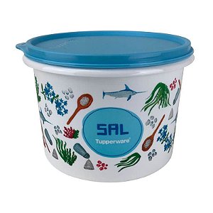Tupperware Caixa Sal Floral 1,3Kg