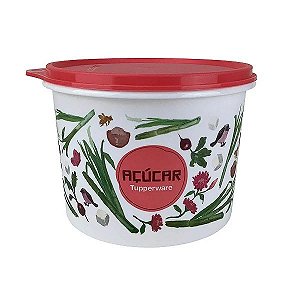 Tupperware Caixa Açúcar 1,4Kg Floral