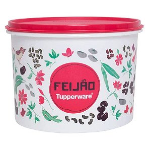 Tupperware Caixa De Feijão Floral 2 Kg