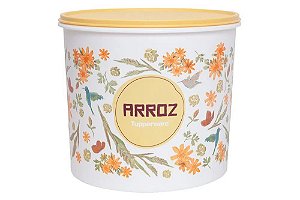 Tupperware Caixa Arroz 5Kg Plus Floral