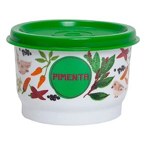 Tupperware Potinho Pimenta Floral 140ml