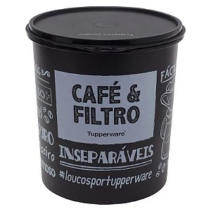 Tupperware Caixa Café e Filtro PB