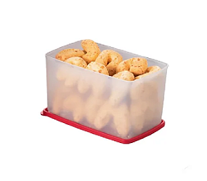 Tupperware Espaçosa 3L Incolor Vermelha
