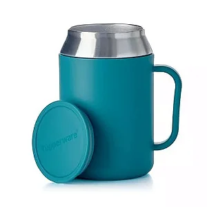 Tupperware Caneca Térmica 400ml Azul
