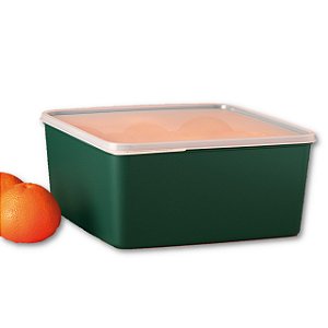 Tupperware Basic Line 5L Verde Branca