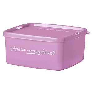 Tupperware Jeitosinho 400ml Aqui tem memórias afetivas