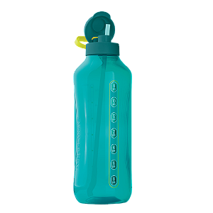 Tupperware Garrafa Aquavibe com Canudo 2L Verde Mistério