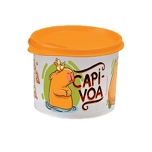 Tupperware Redondinha 500ml Capivaras
