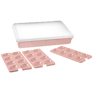 Tupperware Refri Box 3,5L Porta Ovos Coral