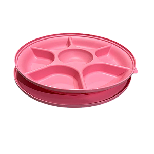 Tupperware Petisqueira Aloha Rosa