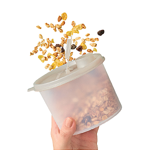 Tupperware Redondinha com Bico Dosador 500ml Pérola