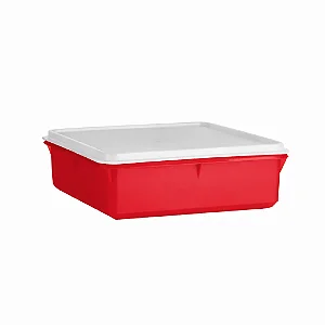 Tupperware Caixa Versátil Vermelha 2,5L