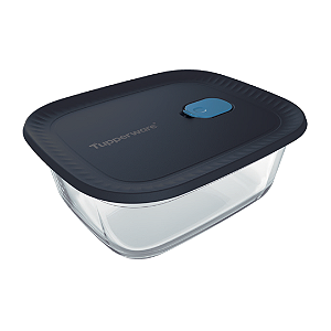 Tupperware Travessa de Vidro Retangular Vitrea 1,5L