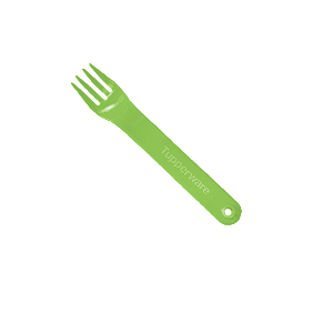 Tupperware Garfo Verde Margarita