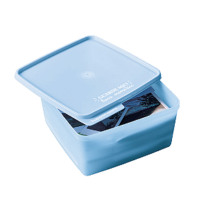Tupperware Basic Line 2,5L Azul Guarde Aqui
