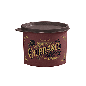 Tupperware Redondinha 500ml Churrasco Supremo