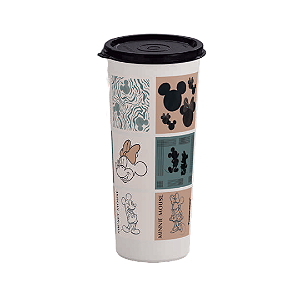 Tupperware Copo com Tampa 470ml Mickey e Minnie Clássicos