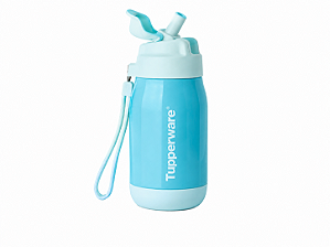 Tupperware Garrafa Térmica Infantil 330ml Azul Aquamarine