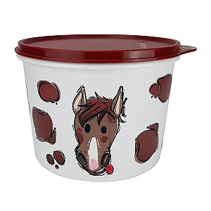 Tupperware Caixa Cavalo Fazendinha 2,4L