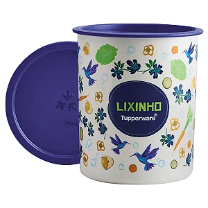 Tupperware Lixinho 3,3L Floral