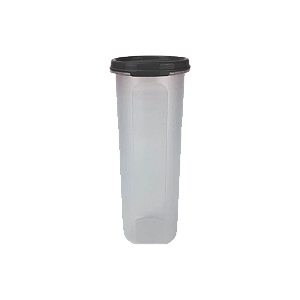 Tupperware Modular Redondo 890ml Tampa Preta