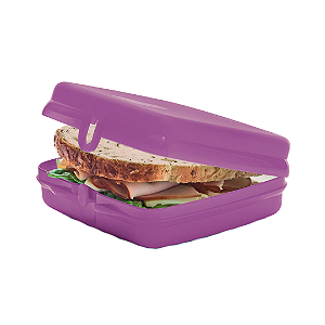 Tupperware Porta Sanduiche Roxo Amora