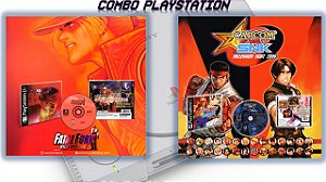 Combo PlayStation = FATAL FURY WILD AMBITION + CAPCOM X SNK PlayStation One