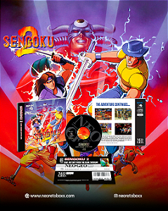 Sengoku 2 NEOGEO CD / NEOGEO CDZ / Compativel com DREAMCAST Neo4all ULTIMA UNIDADE