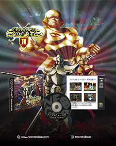 Crossed Swords 2 NEOGEO CD / NEOGEO CDZ / Compativel com NEO4ALL DREAMCAST
