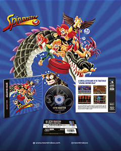 SPIN MASTER LIMITED EDITION NEOGEO CD / NEOGEO CDZ GAME INEDITO