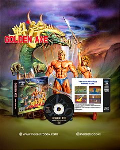 SEGA GOLDEN AXE Neogeo CD / CDZ ( VERSÃO DEFINITIVA A MELHOR DE TODOS OS CONSOLES )