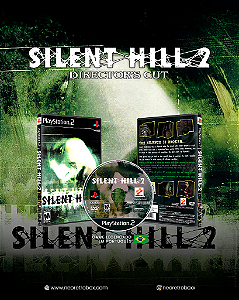 Silent Hill 2 Director's Cut DVD Playstation 2 - Audio Ingles e Legenda Portugues BR