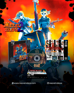 METAL SLUG 2 Neogeo CD / CDZ/ Compativel com NEO4ALL DREAMCAST
