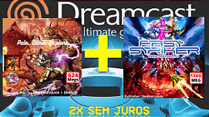 Combo NGDEV TEAM Dreamcast :GUNLOAD + FAST STRIKER + FRETE GRATIS