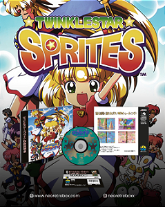TWINKLE STAR SPRITES NEOGEO CD / NEOGEO CDZ / COMPATIVEL COM NEO4ALL DREAMCAST