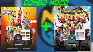 COMBO NGCD WORLD HEROES E TWINKLE STAR SPRITES NEOGEO CD / CDZ E NEO4ALL COMPATIVEL DREAMCAST