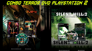 COMBO TERROR PS2 MYSTIC NIGHTS DVD PRENSADO +SILENT HILL 2 DVD PRENSADO